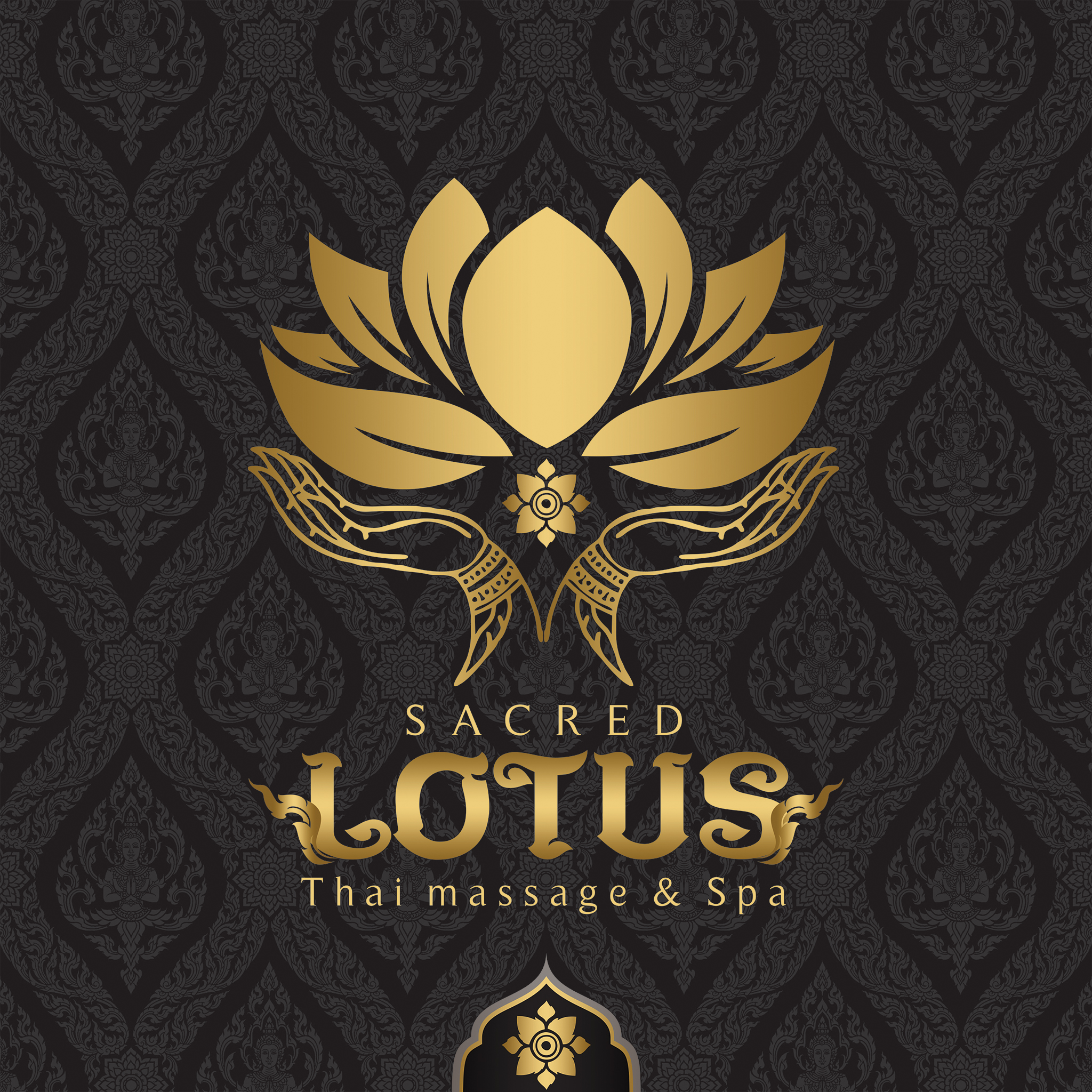 LOGO Sacred Lotus Thai massage Spa 3